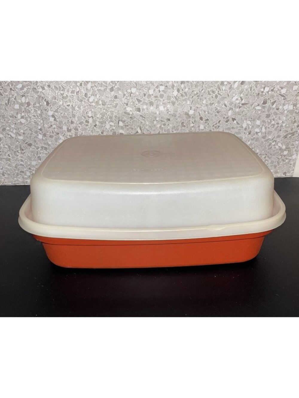 Vintage Tupperware Large Season N Serve Meat Marinade Paprika 1294-3 Two Pieces